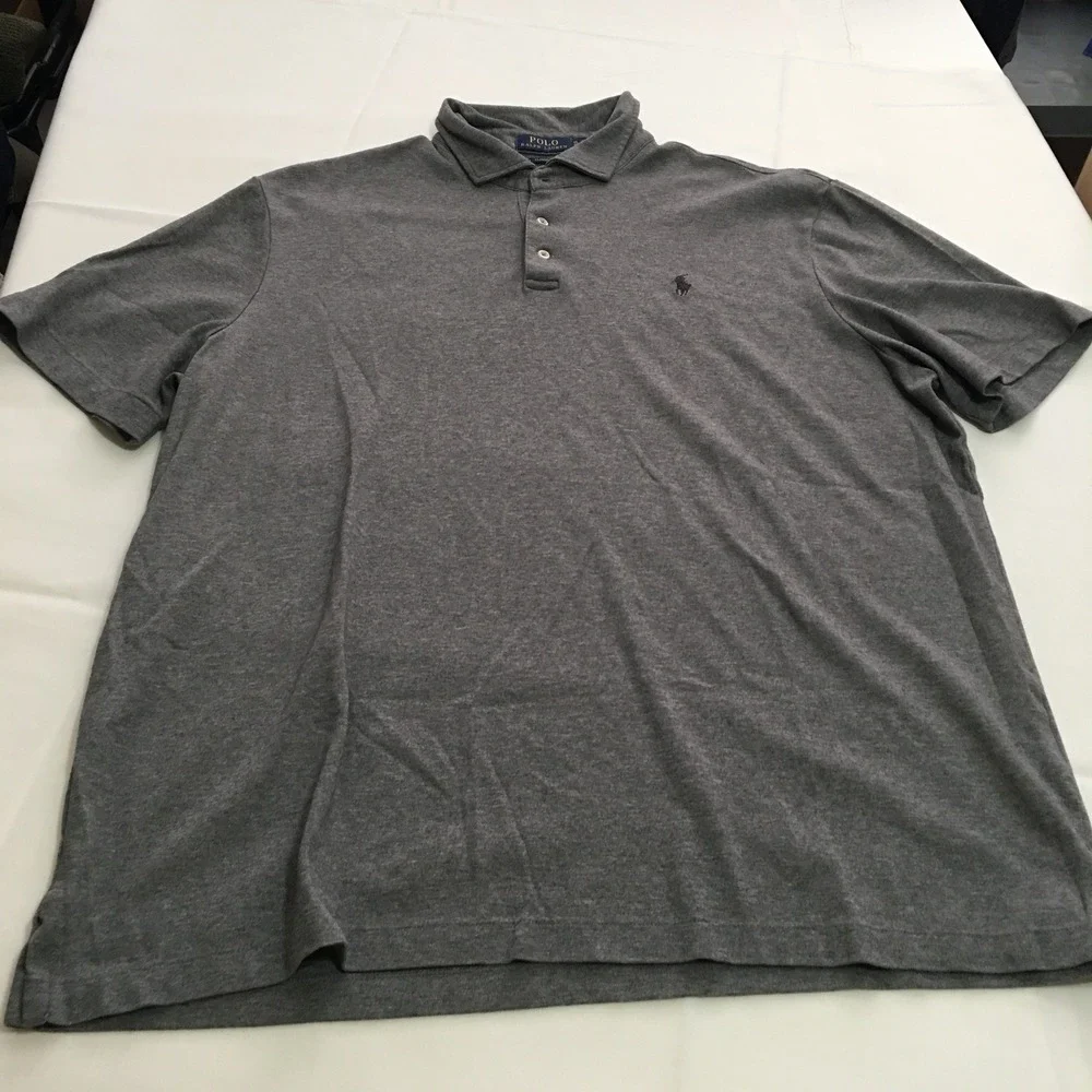 Lot of 5 Polo Ralph Lauren Polo Shirts Men XL Multicolor Classic Fit Preppy